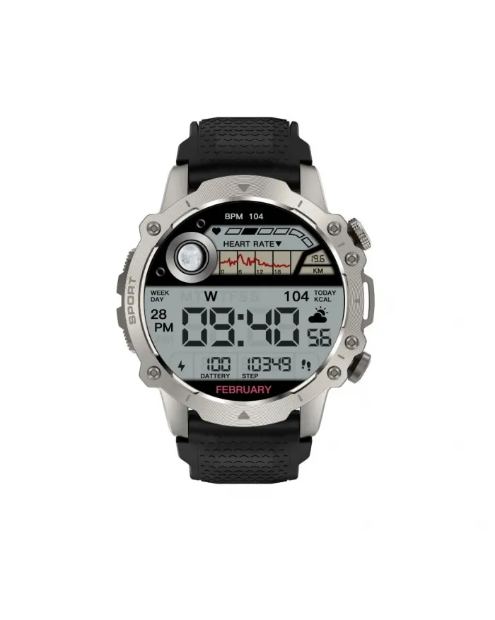 Smartwatch Kiano Watch Sport Silver