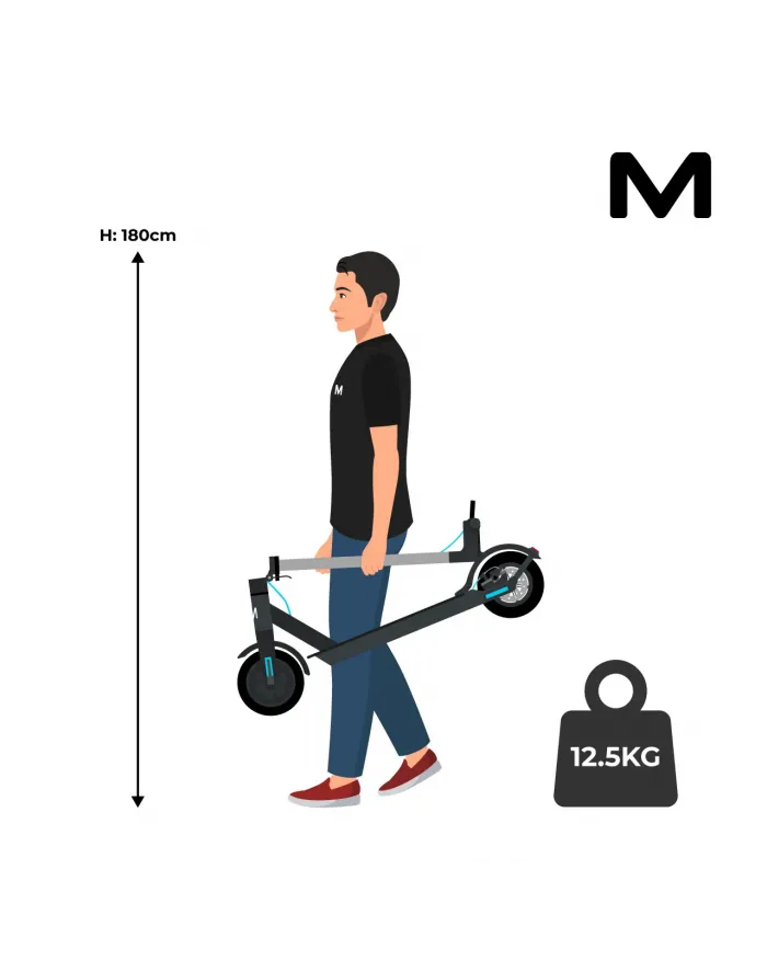 Hulajnoga elektryczna Motus Scooty 8.5 | Moc 350W | Bateria 7.8Ah