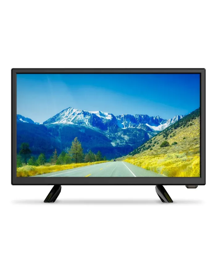 Telewizor LED KIANO SLIMTV 19" TRAVEL Idealny do kampera, ciężarówki, ładowarka 12V