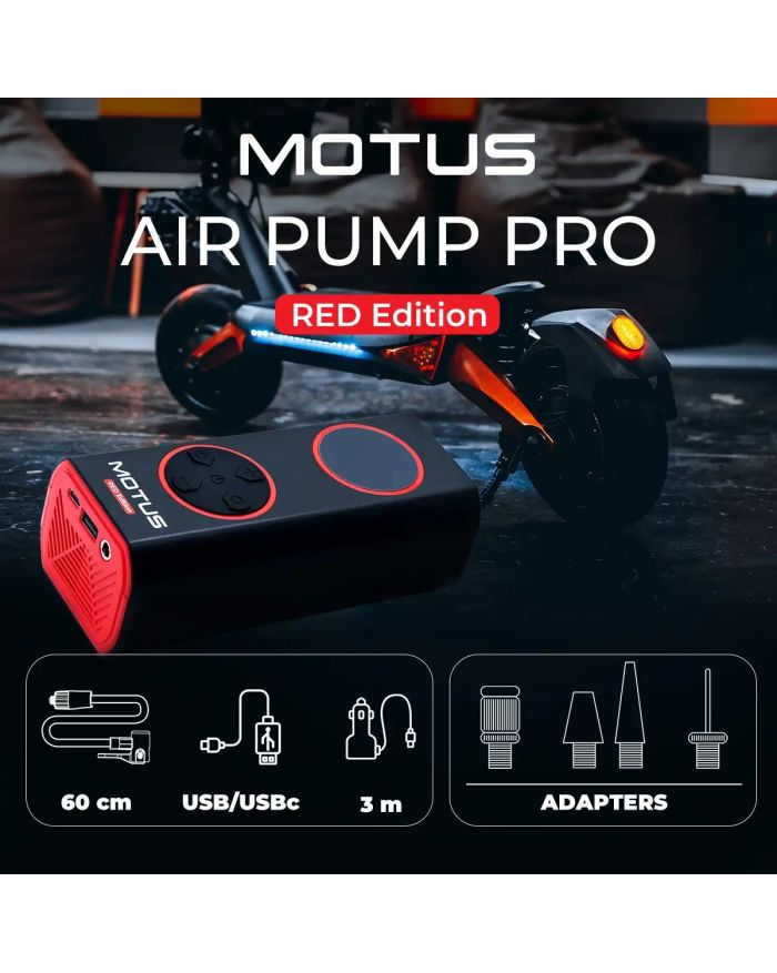 Pompka Elektryczna Motus Airpump Pro Red Edition