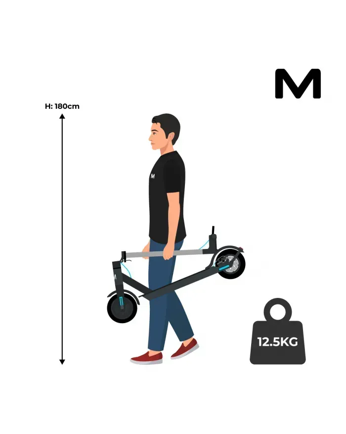 OUTLET Hulajnoga elektryczna Motus Scooty 8.5 350W 25km/h [C]