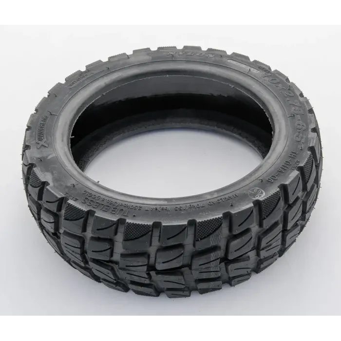 Opona 10x2.75-6.5 bezdętkowa terenowa kostka - żel antyprzebiciowy