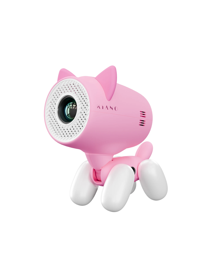 Projektor do kina domowego z funkcjami edukacyjnymi Kiano Alpha KID Pink (cat)