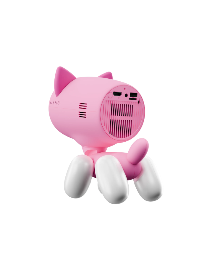 Projektor do kina domowego z funkcjami edukacyjnymi Kiano Alpha KID Pink (cat)