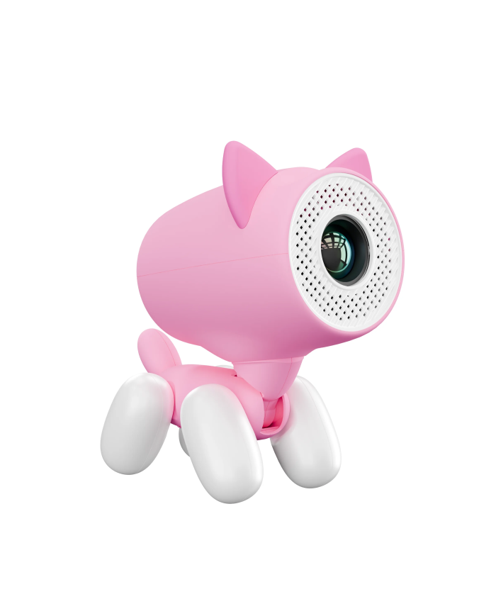 Projektor do kina domowego z funkcjami edukacyjnymi Kiano Alpha KID Pink (cat)