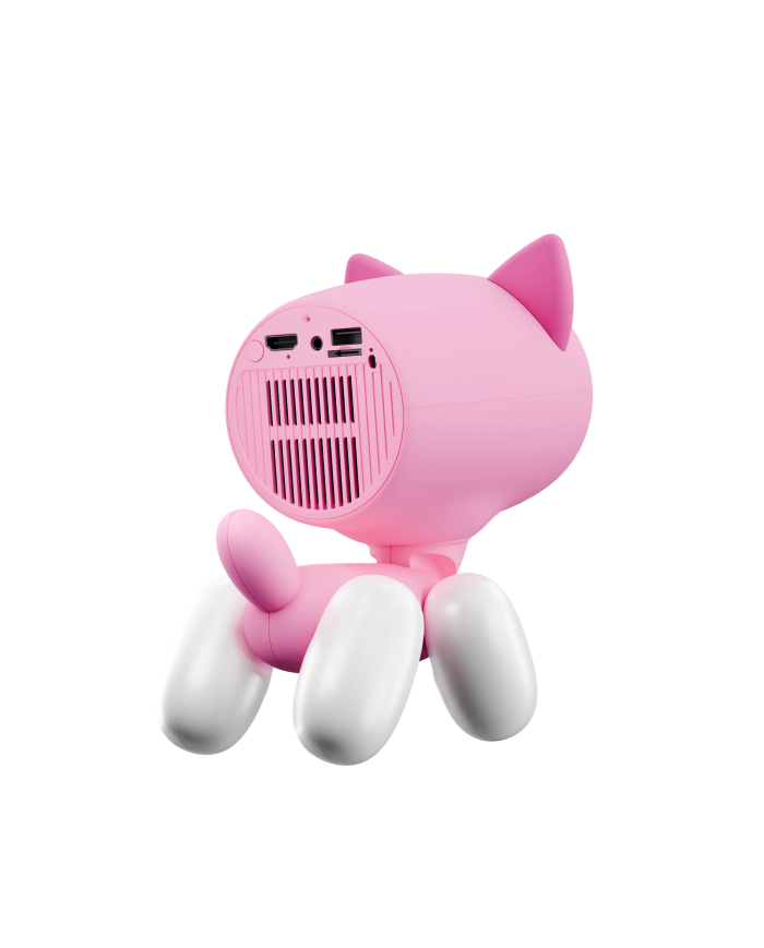 Projektor do kina domowego z funkcjami edukacyjnymi Kiano Alpha KID Pink (cat)