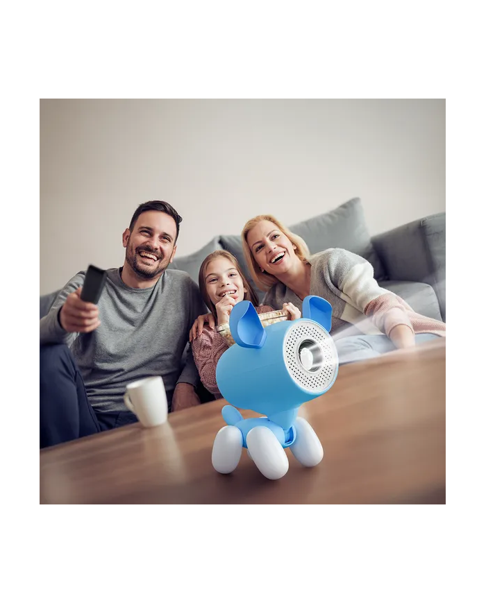 Projektor do kina domowego z funkcjami edukacyjnymi Kiano Alpha KID Blue (dog)