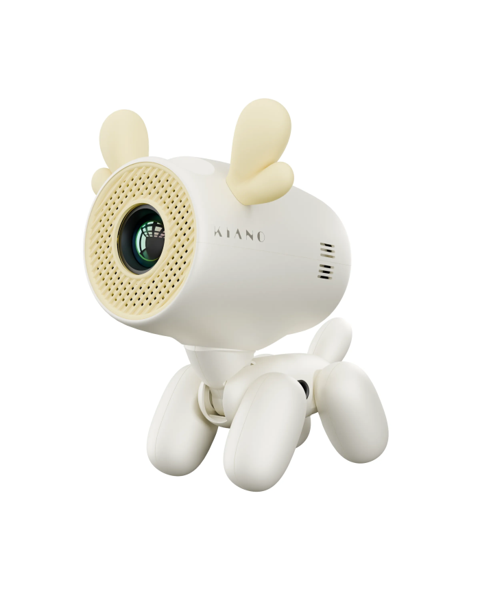 Projektor do kina domowego z funkcjami edukacyjnymi Kiano Alpha KID White (reindeer)