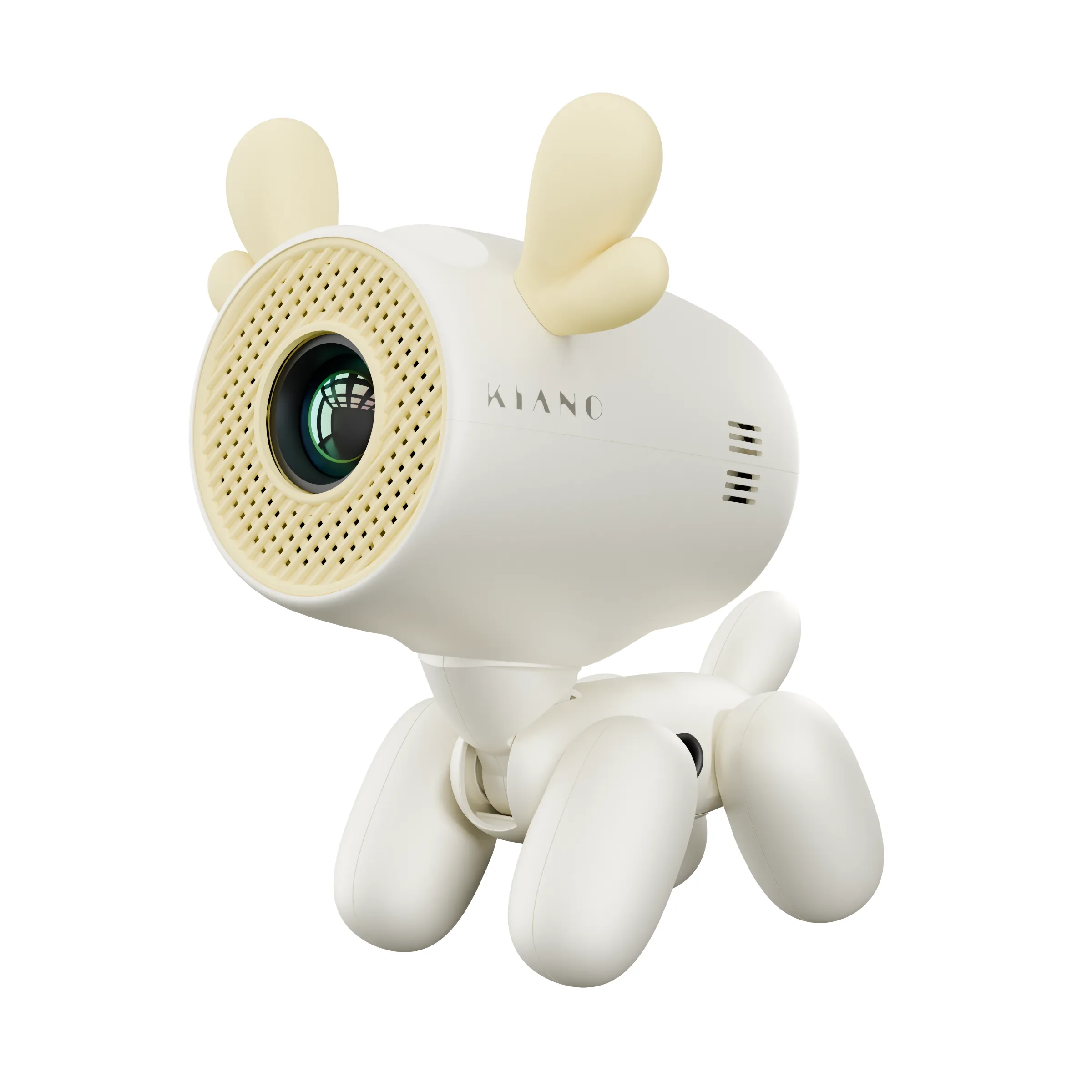 Projektor do kina domowego z funkcjami edukacyjnymi Kiano Alpha KID White (reindeer)