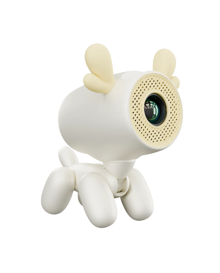 Projektor do kina domowego z funkcjami edukacyjnymi Kiano Alpha KID White (reindeer)