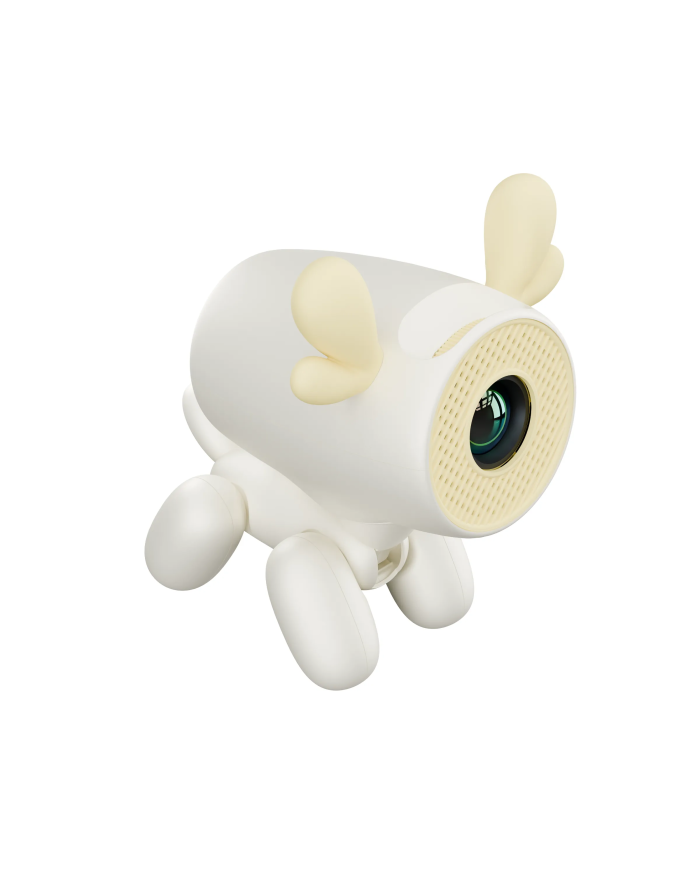 Projektor do kina domowego z funkcjami edukacyjnymi Kiano Alpha KID White (reindeer)