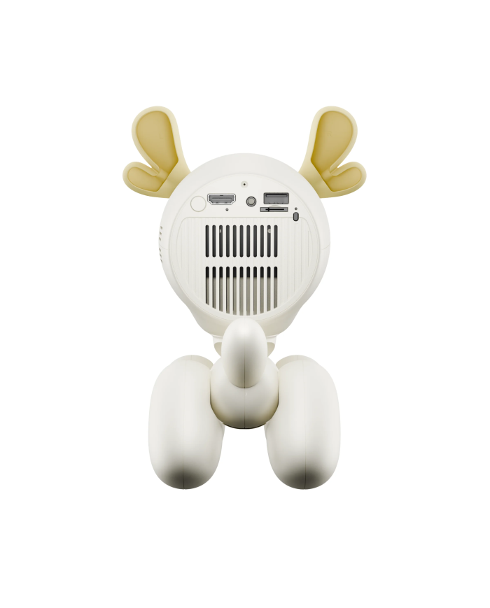 Projektor do kina domowego z funkcjami edukacyjnymi Kiano Alpha KID White (reindeer)