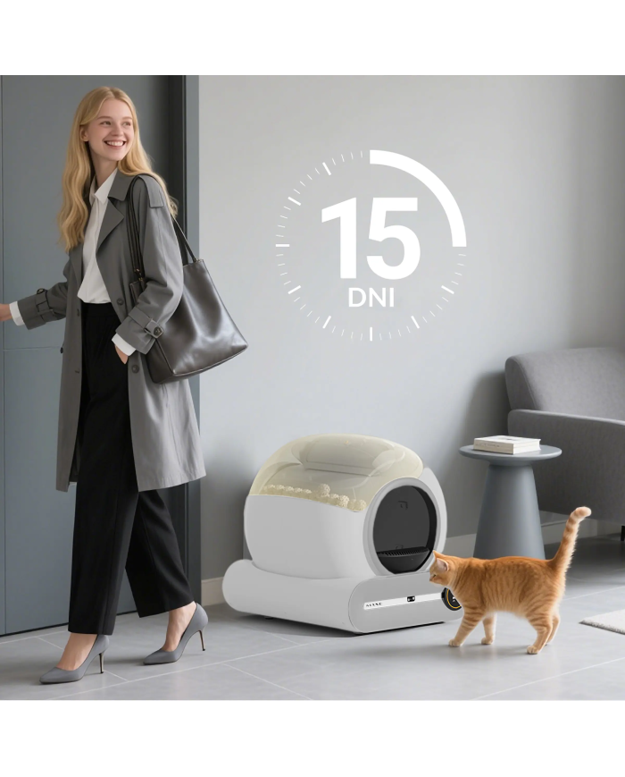 Inteligentna Kuweta automatyczna Kiano Luna