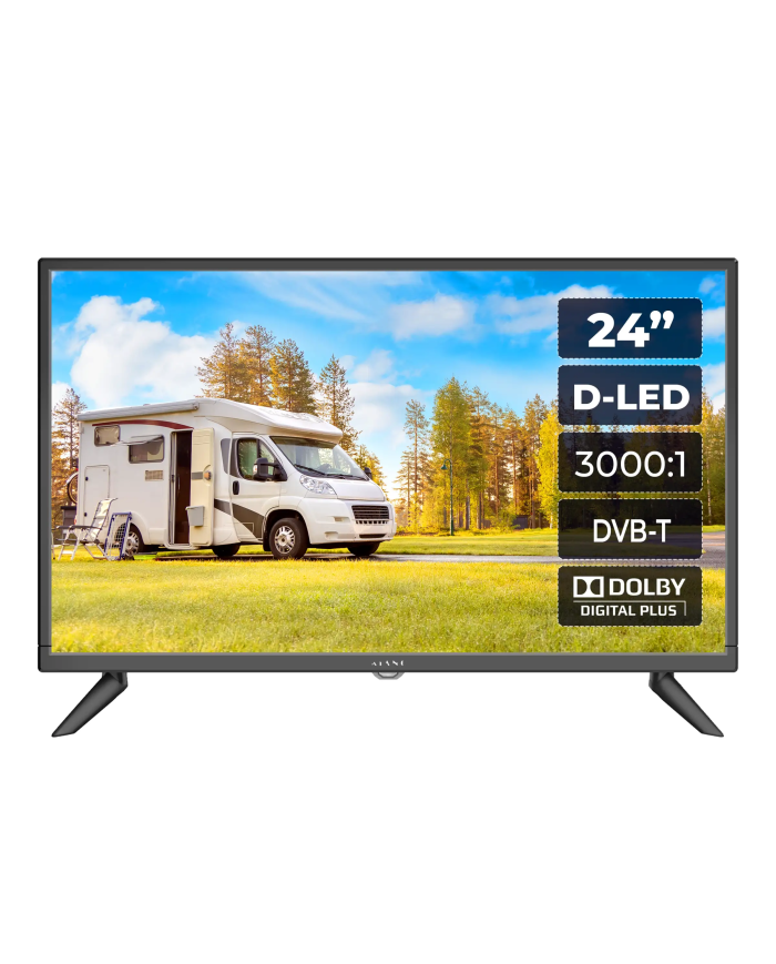 Telewizor LED KIANO SLIMTV 24" TRAVEL