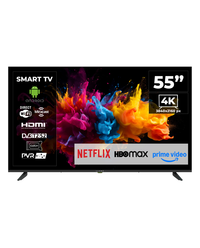 Telewizor Kiano Elegance TV 55 " 4K UHD SmartTV