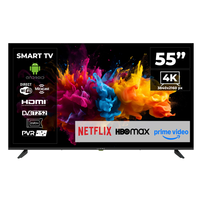 Telewizor Kiano Elegance TV 55 " 4K UHD SmartTV