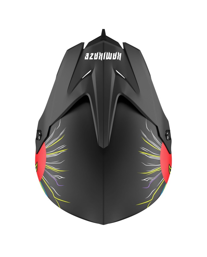 Kask Kamikaze Tokyo Drift fullface na hulajnogę, MTB i rower