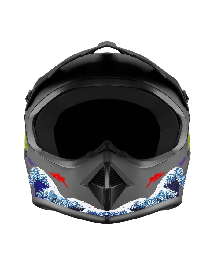 Kask Kamikaze Katana fullface na hulajnogę, MTB i rower