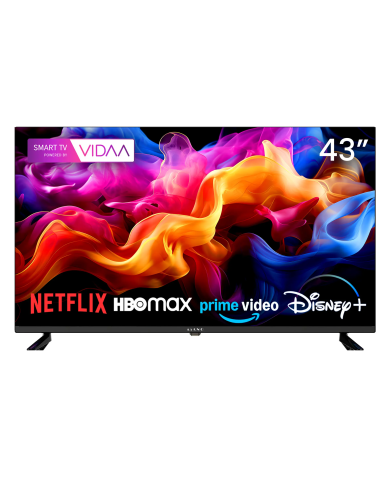 Telewizor Kiano Elegance 43" 4K Smart TV VIDAA Netflix. HBO, Prime