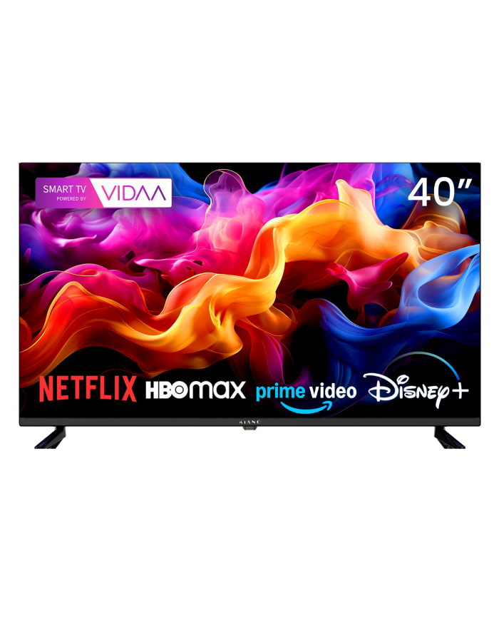 Telewizor Kiano Elegance 40" Full HD Smart TV VIDAA Netflix. HBO, Prime
