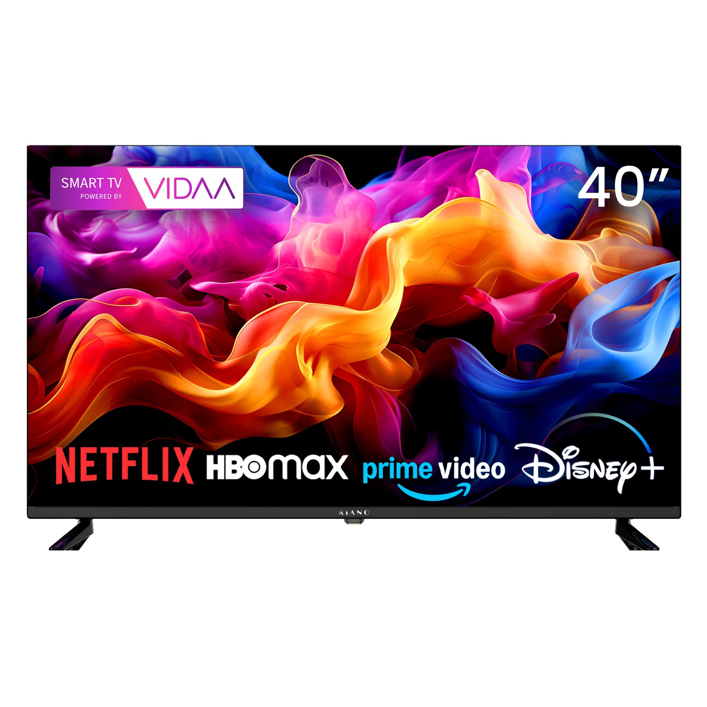 Telewizor Kiano Elegance 40" Full HD Smart TV VIDAA Netflix. HBO, Prime