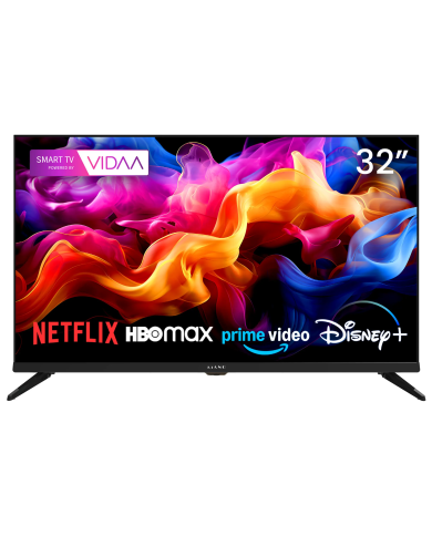 Telewizor Kiano Elegance 32" HD Ready Smart TV VIDAA Netflix. HBO, Prime