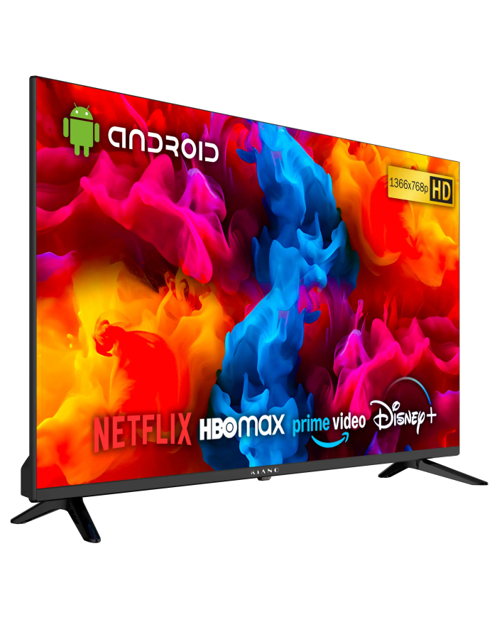 Telewizor LED Kiano Elegance TV 32" HD Ready czarny