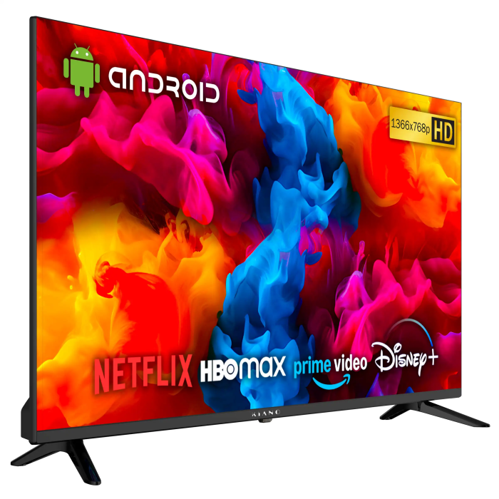 Telewizor LED Kiano Elegance TV 32" HD Ready czarny