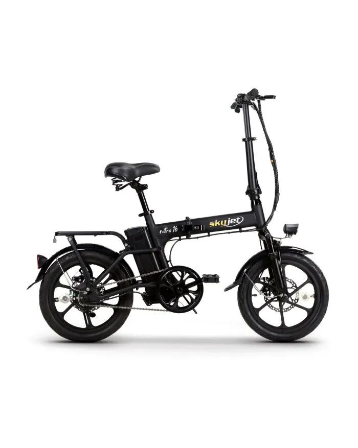 OUTLET Rower elektryczny Motus Nitro 16" Black [B]