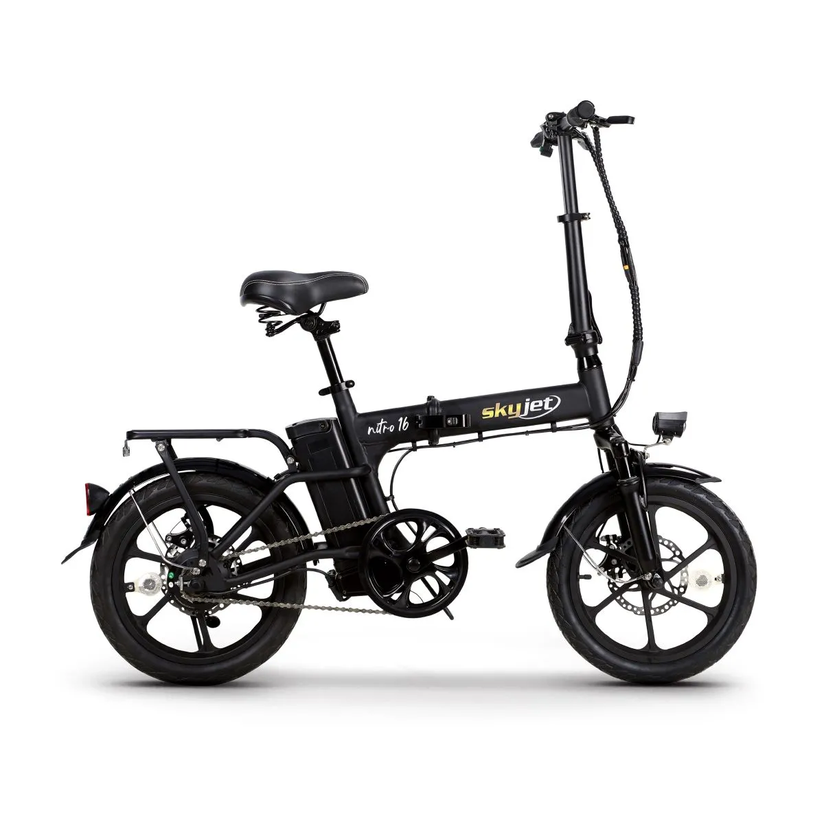 OUTLET Rower elektryczny Motus Nitro 16" Black [B]