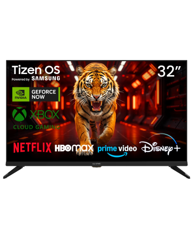 Telewizor Kiano Elegance 32" HD Tizen OS, Netflix, HBO Prime, GeForce Now, Xbox Cloud Gaming