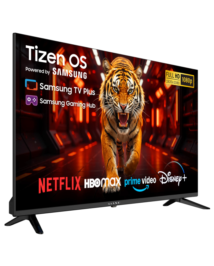 Telewizor Kiano Elegance 40" FHD Tizen OS, HBO Prime, GeForce Now, Xbox Cloud Gaming
