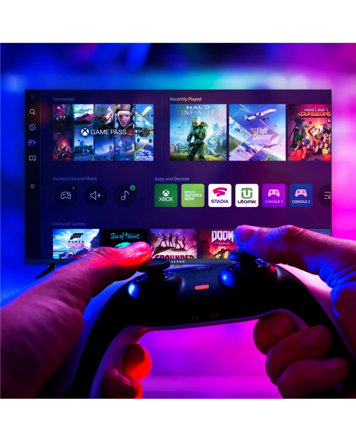 Telewizor Kiano Elegance 40" FHD Tizen OS, HBO Prime, GeForce Now, Xbox Cloud Gaming