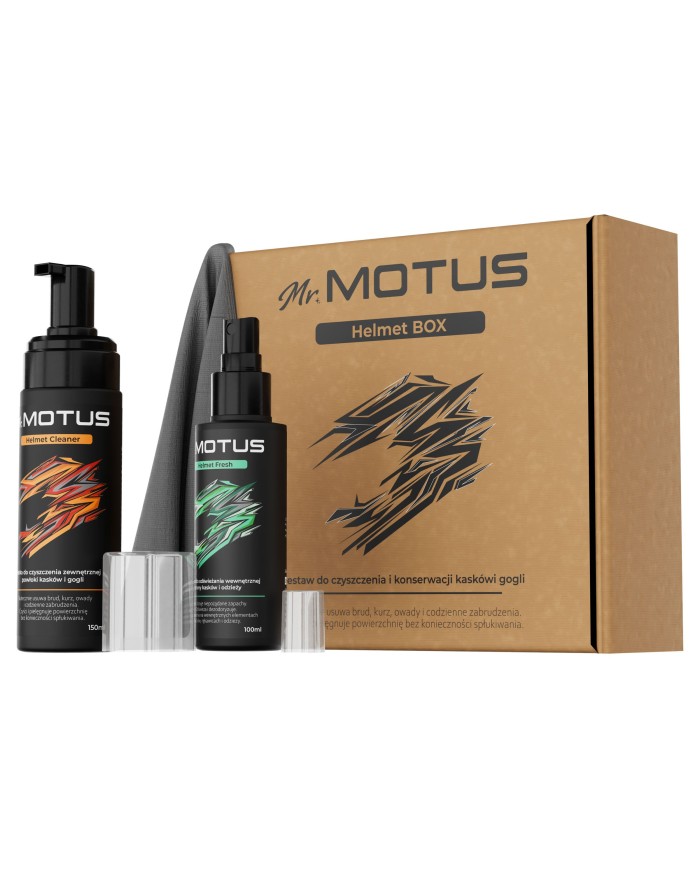 Zestaw do czyszczenia kasków Mr. Motus Helmet Cleaner