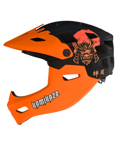 Kask szczękowy Kamikaze RONIN Helmet Orange