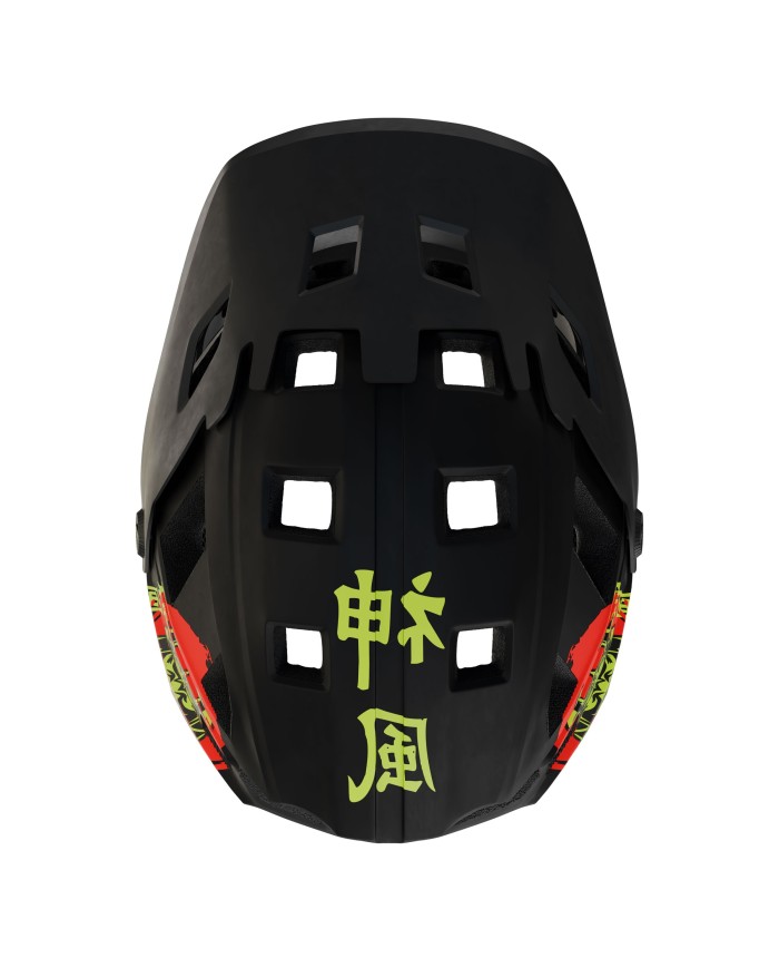 Kask szczękowy Kamikaze RONIN Wave Black