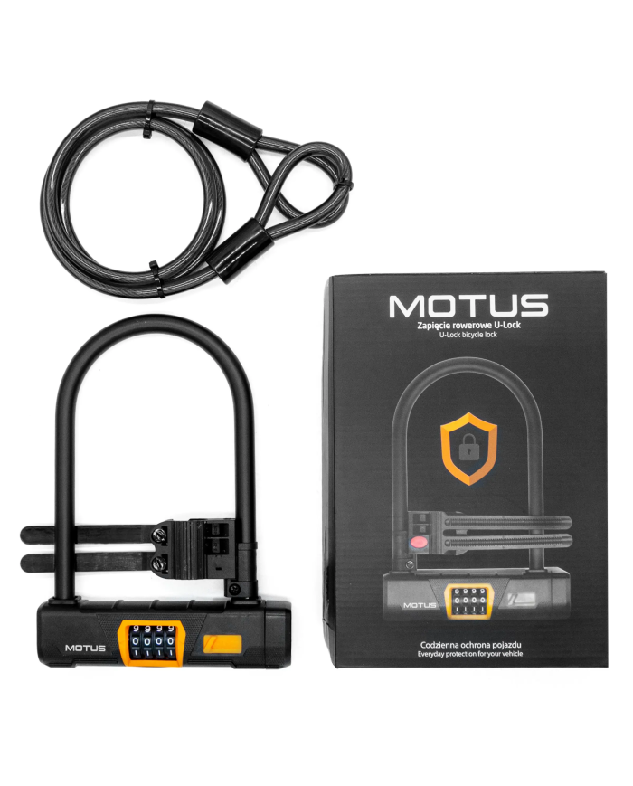 Zapięcie antykradzieżowe U-Lock U-mount Motus BG-0511