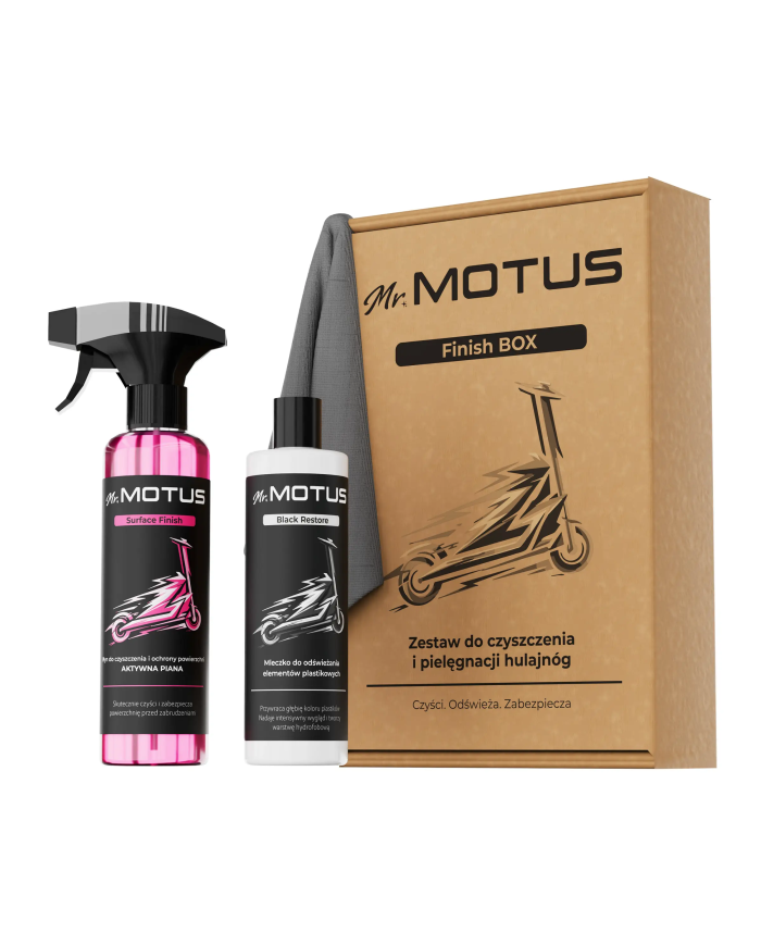 Zestaw do czyszczenia Mr. Motus Finish BOX