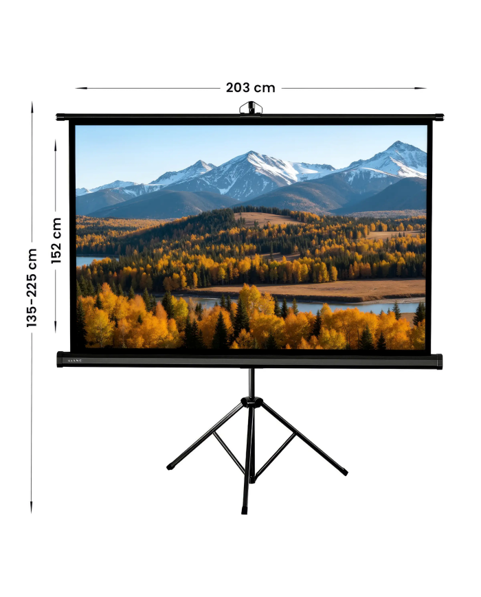 Kiano Ekran Projekcyjny na statywie Screen Tripod Matt White 100 FG 4:3