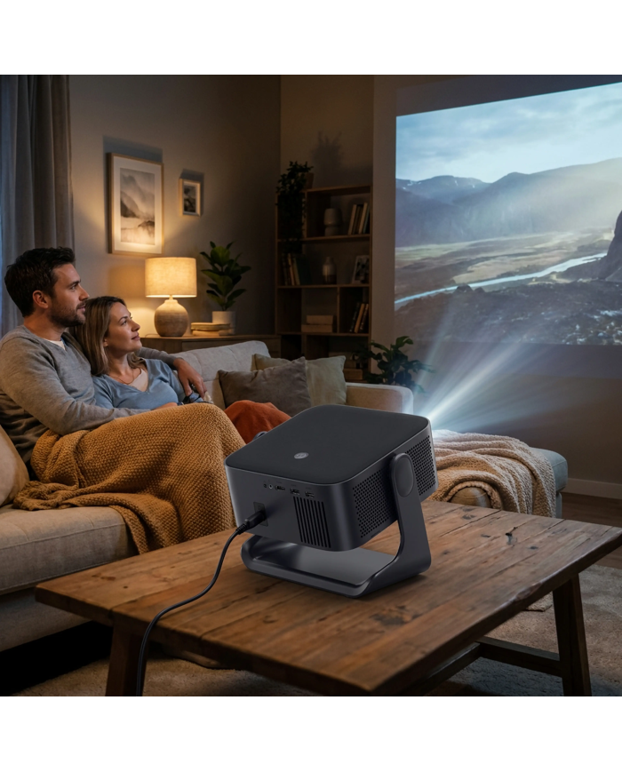 Projektor do kina domowego Kiano Elegance Cinema Gray