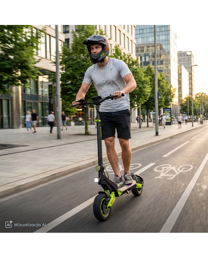 Kamikaze K1 Plus Tokyo Drift Hulajnoga elektryczna | 1000W | 20Ah | zasięg do 80 km