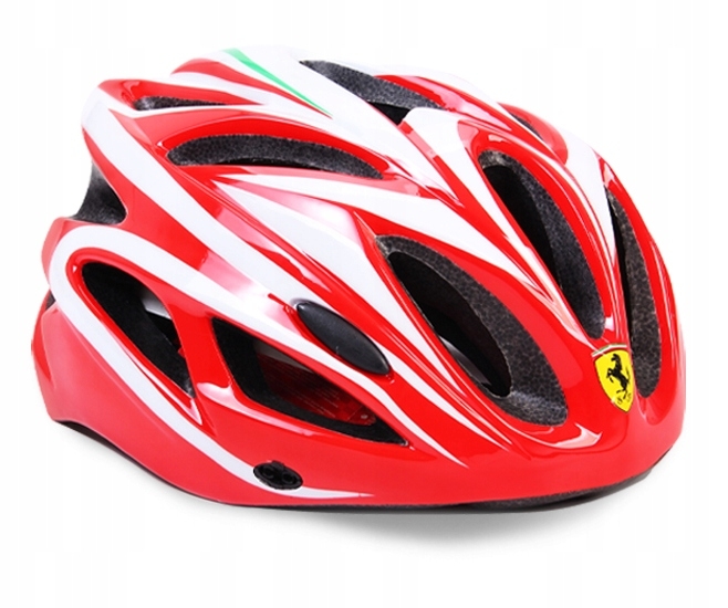 Kask rowerowy i skateingowy miejski Ferrari FAH35 Red