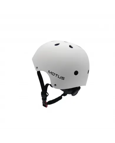 Regulowany kask MOTUS biały rozmiar L na rower, hulajnogę elektryczną