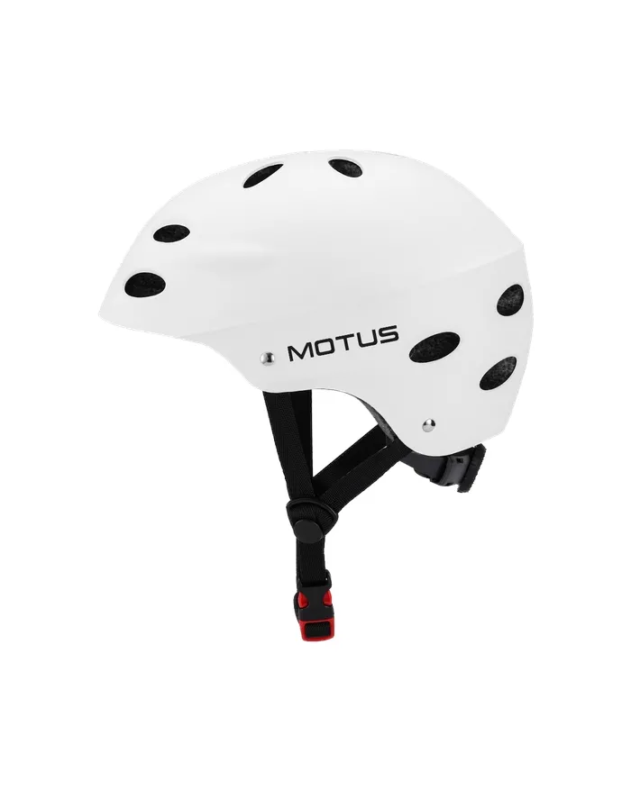 Kask rowerowy regulowany MOTUS HT-40 rozmiar L biały