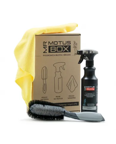 Zestaw do czyszczenia hulajnóg i rowerów Mr Motus Box