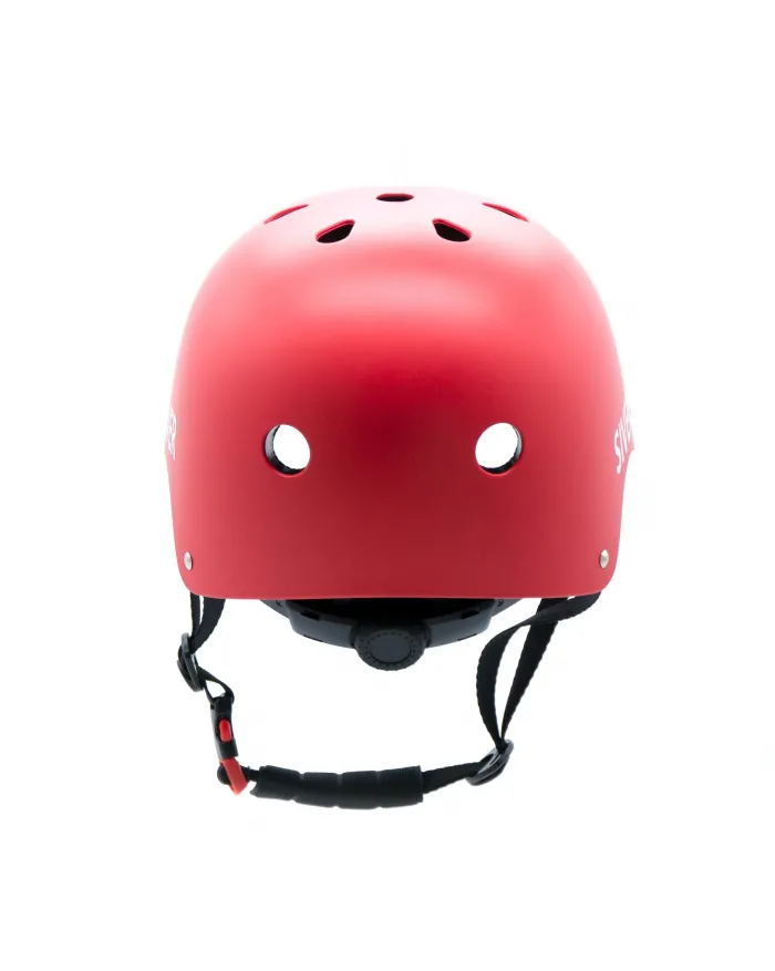 Kask rowerowy regulowany SIVER rozmiar L czerwony