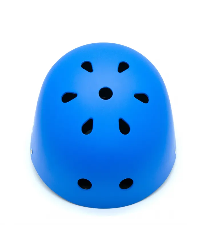 Kask rowerowy regulowany SIVER rozmiar S niebieski