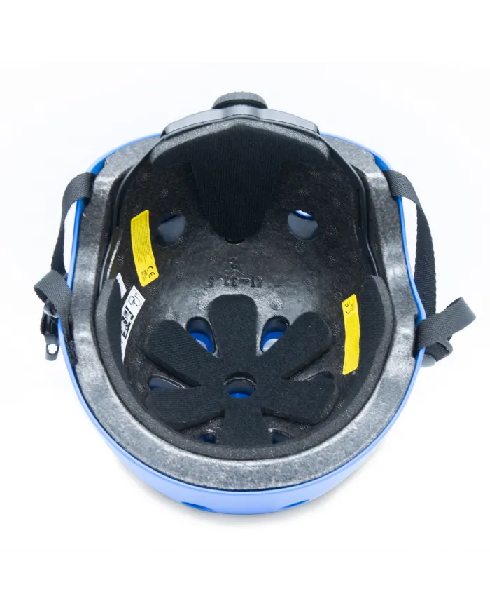 Kask rowerowy regulowany SIVER rozmiar M niebieski