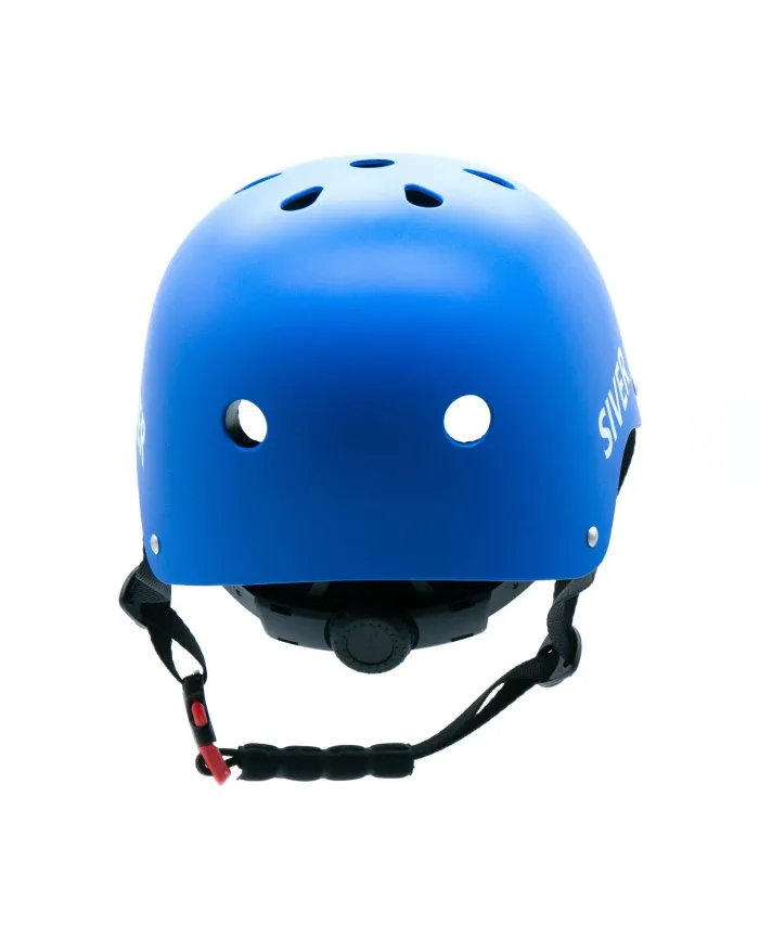 Kask rowerowy regulowany SIVER rozmiar L niebieski