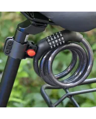 Zapięcie rowerowe składane Motus zabezpieczenie przed kradzieżą szyfr